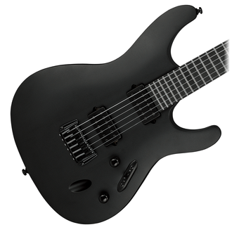 Ibanez S721RB-BKF Electric Guitar - Black Flat
