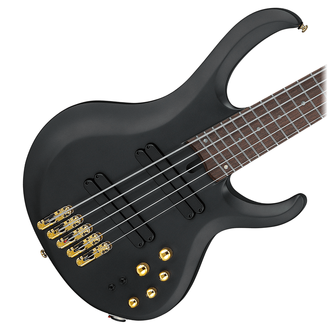 Ibanez BTB605LM BKF 5 String Electric Bass - Black Flat