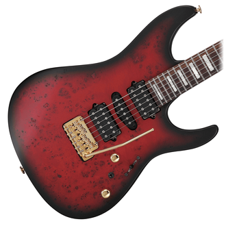 Ibanez KIKO 300 RRT Kiko Loureiro Signature Guitar - Ruby Red Sunburst