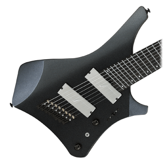 Ibanez A528-IPT Alpha Series 8 String Guitar - Iron Pewter