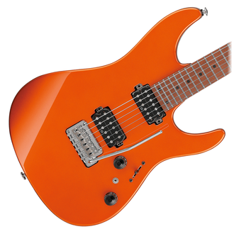 Ibanez AZ2402-ROM Prestige Electric Guitar - Roadster Orange Metallic