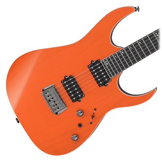 Ibanez RGR5221-TFR Prestige Electric Guitar - Transparent Fluorescent Orange