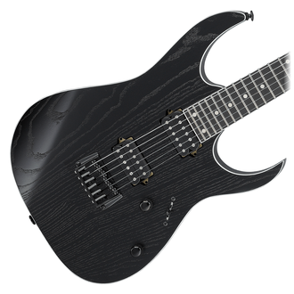 Ibanez RGR662AHB-FWK Prestige Electric Guitar - Weathered Black