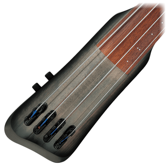 Ibanez UB804-BUL Premium Upright Electric Bass - Black Ice Burst Low Gloss