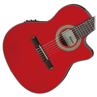 Ibanez GA35TCE-SRR Nylon String Acoustic-Electric Guitar - Sapphire Red