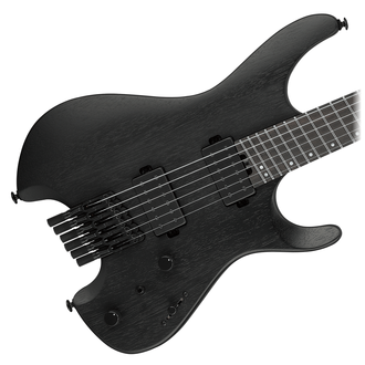 Ibanez QX52 BWK Multiscale Headless Guitar - Weathered Black
