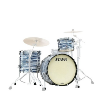 Tama Starclassic Maple 22" 3pc Drum Shell Pack - Blue White Oyster - 6103491