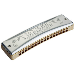 Hohner 6195C "Unsere Lieblinge 32" Octave Harmonica In The Key Of C
