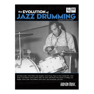 Evolution Of Jazz Drumming Bk/dvd/mp3