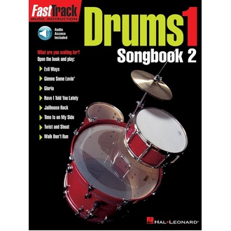 Fasttrack Drums Songbook 2 Level 1 Bk/cd