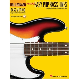 Hl More Easy Pop Bass Lines Bk/cd