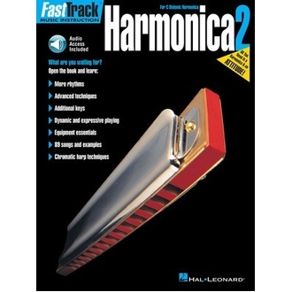 Fasttrack Harmonica Bk 2 Bk/cd