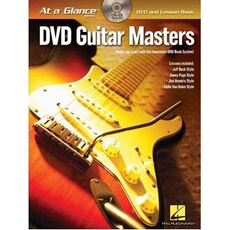 At A Glance Guitar Masters Bk/dvd