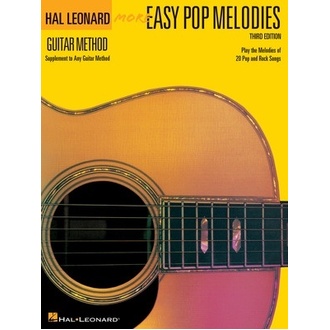 More Easy Pop Melodies Book 3rd Edition