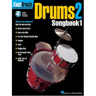 Fasttrack Drums Songbook 1 Level 2 Bk/cd