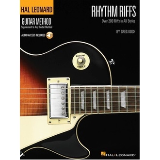 Hl Guitar Method Rhythm Riffs Bk/cd