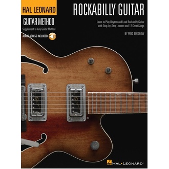 Hl Guitar Method Rockabilly Guitar Bk/ola