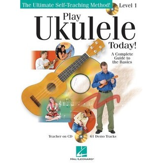 Play Ukulele Today Method Book Level 1 BK/CD