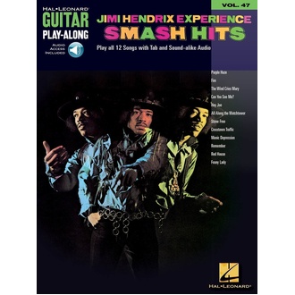 Jimi Hendrix Experience - Smash Hits Guitar Playalong V47 Bk