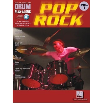 Pop Rock Drum Playalong Vol1 Bk/Online Audio