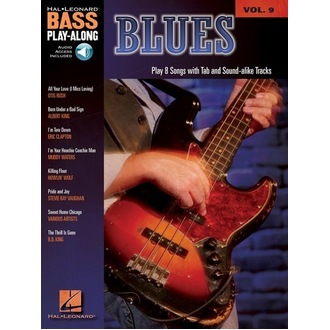 Blues Bass Play-Along Volume 9 Bk/CD