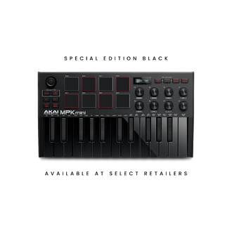 Akai MPK MINI Mk3 Portable MIDI Controller - Black