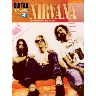 Nirvana Guitar Play Along Bk/cd V78