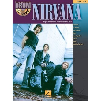 Nirvana Drum Play Along Bk/CD Vol17