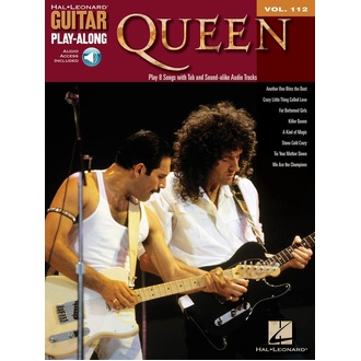 Queen Guitar Play Along Bk/cd V112