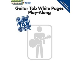 Guitar Tab White Pages Play Along Bk/6cds Gtr
