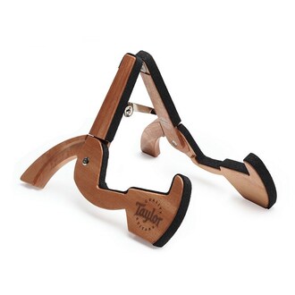 Taylor Sapele Travel Guitar Stand - Wood (Cooperstand)