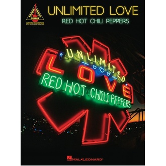 Hal Leonard Red Hot Chili Peppers - Unlimited Love Guitar Ta Rv