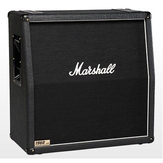 Marshall 1960A 300-Watt 4 X 12-Inch Mono/Stereo Angled Quadbox Cabinet
