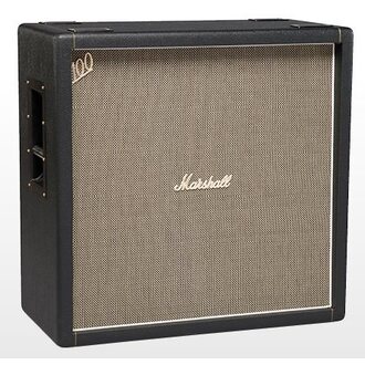 Marshall 1960BHW Handwired 120-Watt 4x12 Guitar Quadbox Straight Cabinet