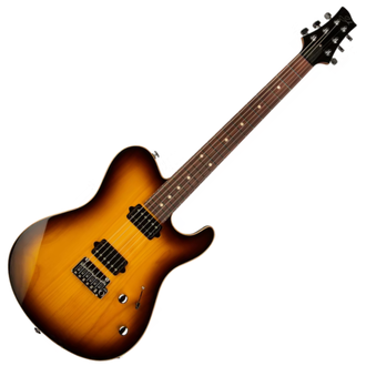 SUHR 01-OSO-0003 Short Scale, Alder, Rosewood, 2 Post Electric Guitar - 2 Tone Tobacco Burst
