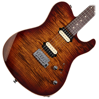 Suhr Oso Mahogany Body, Flamed Maple Top, Tremolo - Bengal Burst