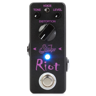 SUHR 03-RIO-0007 RIOT MINI Distortion Black Edition Pedal