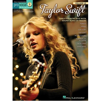 Taylor Swift Pro Vocal Womens V49 Bk/cd