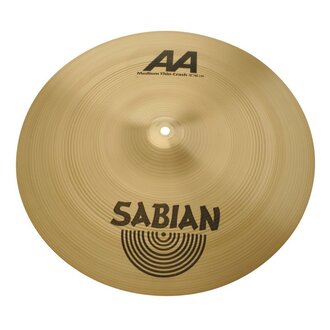 Sabian 21807 AA 18" Medium Thin Crash Cymbal