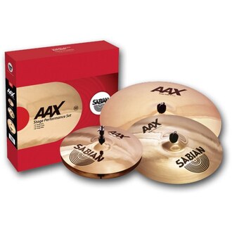 Sabian Aax Stage Performance Cymbal Boxed Set Package