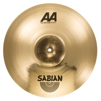 Sabian 2160772B AA 16" Raw Bell Crash Cymbal