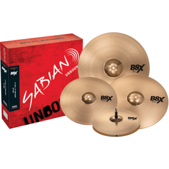 Sabian B8X Performance Set Plus Cymbal Pack - 45003XG