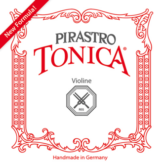 Pirastro Tonica 3/4-1/2 Size Violin String Set 