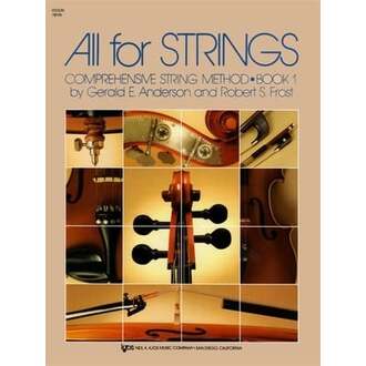 All For Strings Bk 1 Violin