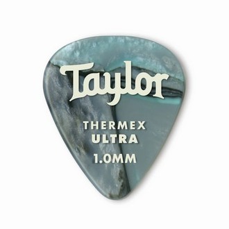 Taylor Premium 351 Thermex Ultra Picks, Abalone, 1.00mm, 6-Pack