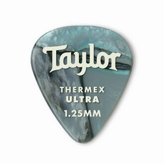 Taylor Premium 351 Thermex Ultra Picks, Abalone, 1.25mm, 6-Pack