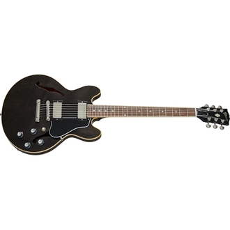 Gibson ES339 Trans Ebony Electric Guitar