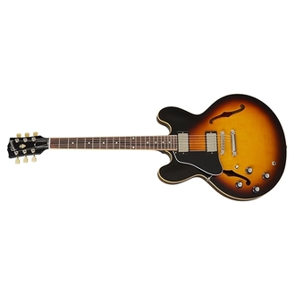 Gibson ES335 Vintage Burst Left-Handed Electric Guitar