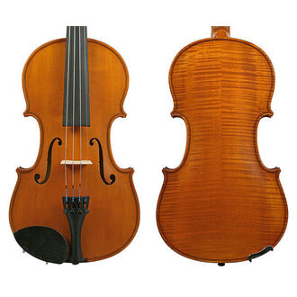 Upgraded Gliga 4/4 Violin Outfit Including Obligato Strings w/ Gold E