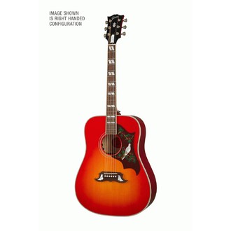 Gibson Dove Original VTG Cherry Burst Left-Handed Acoustic Guitar